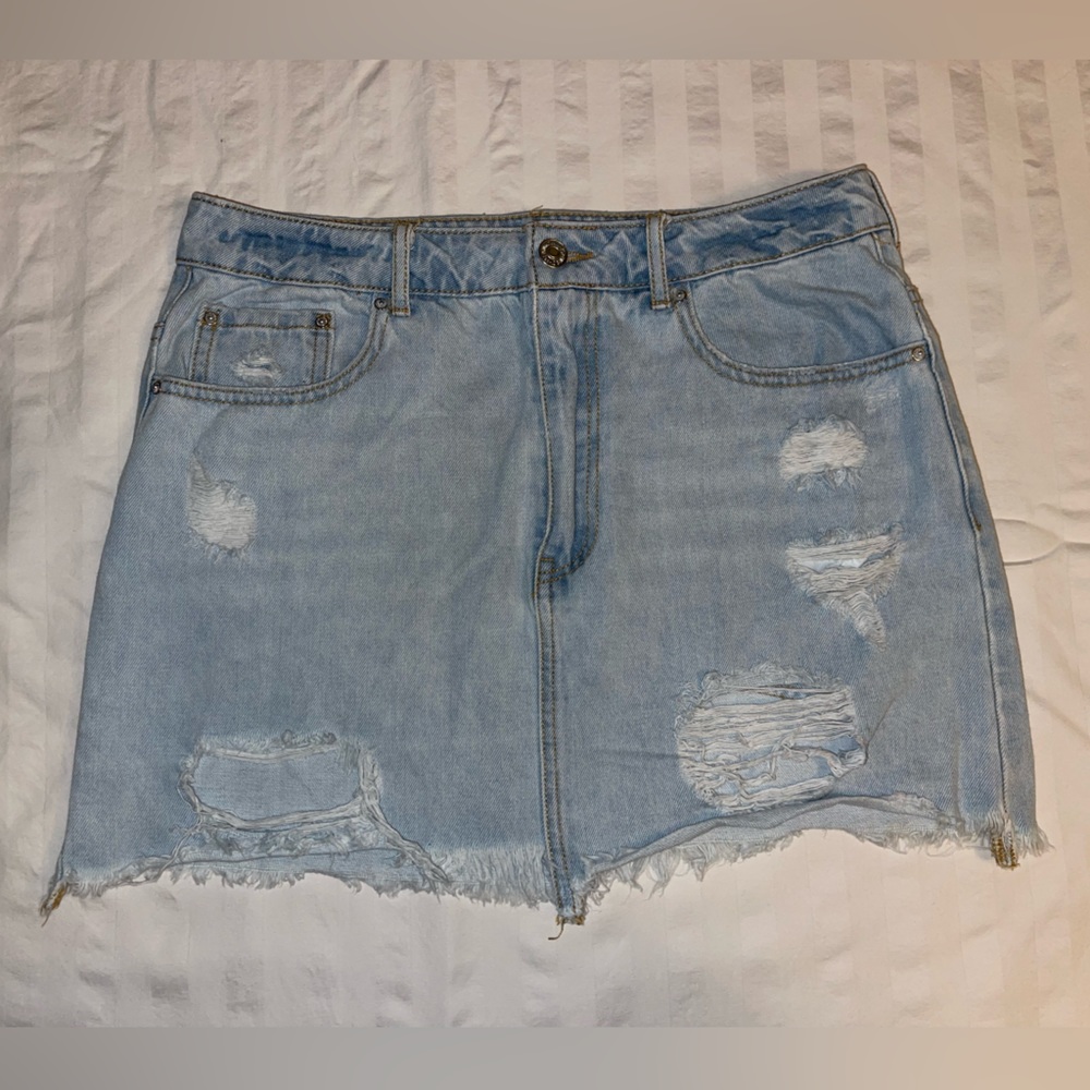 Forever 21 Jean Mini Skirt
